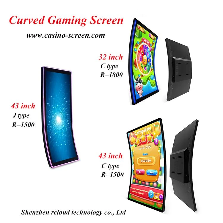 Curved gaming monitor