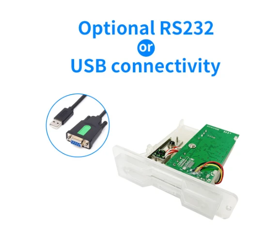 RS232/USB Half-Insert Magnetic Card Reader With Triple Tracks Semi-Transparent Bezel&LED suppliers